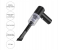 FN- Portable Mini 2 in 1 Wireless Vacuum Cleaner for Home and Car -Black and White 3 in OMAN