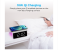 Promate TIMEBRIDGE-QI Digital Alarm Clock with 10W Wireless Charging - White 3 in UAE