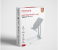 Promate PADVIEW Premium Aluminum Multi-Angle Tablet Stand - White 4 in UAE