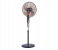 Isonic iF 320 16 Inches 5 Blade Leaf 45W Aerodynamic Design Stand Fan With Remort Controler - Black and Brown 1 in UAE