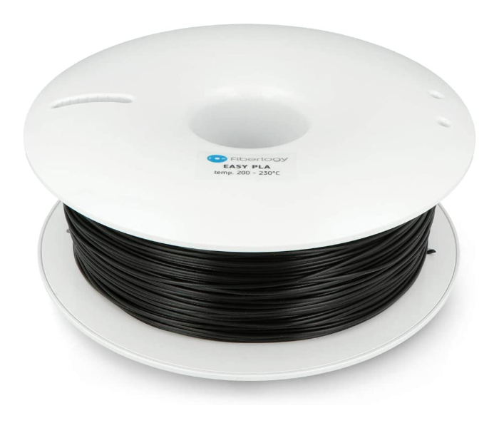 Fiberlogy 1.75mm 2.5Kg 3D Printer Filament Easy PLA Black 1 in UAE