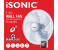Isonic iF 322 16 Inch 45 Watts 5 Blade Leaf 3 Speed Aerodynamic Design Wall Fan With Remort Control- White and Blue 2 in UAE