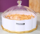 Royalford RF9519 23CM Acrylic Candy Box- White and Gold 2 in UAE