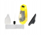 Geepas GWC63017UK Window Cleaner - Yellow 3 in UAE