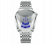 Diamond Style Waterproof Quartz Wristwatch- Silver 1 in UAE
