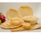 Royalford RF6720 40 Pieces Melamine Dinner Set - Yellow 1 in KSA
