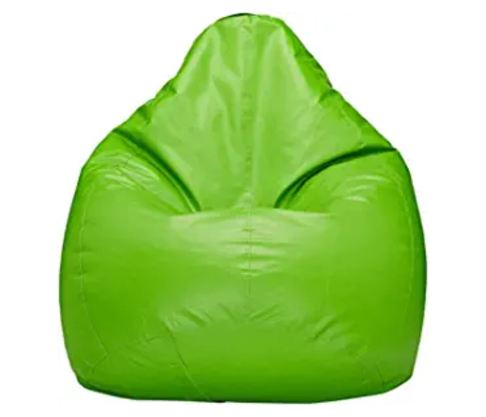 Luxe Decora Comfort 80x80x50centimeter PVC Bean Bag - Light Green 2 in UAE