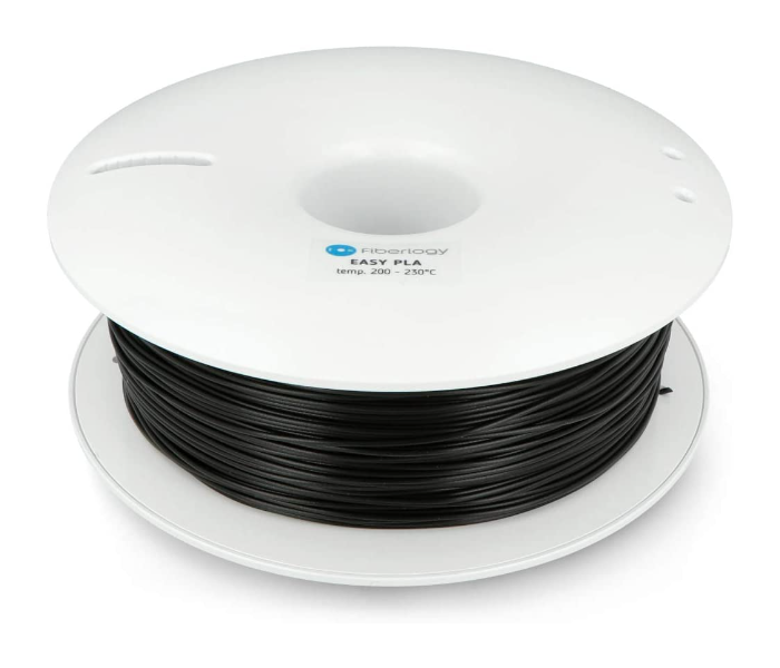 Fiberlogy 2.85mm 3D Printer Filament Easy PLA Black 1 in UAE