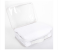 Parry Life PLMP7055 Terry Cotton Waterproof Mattress Protector- White 3 in UAE