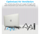 Promate ELEVATE Aluminum Multi-Angle Foldable Laptop Stand - Grey 2 in UAE