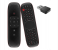W1 2.4G Air Mouse Wireless Keyboard with Touchpad Mouse Remote Control- Black 7 in OMAN