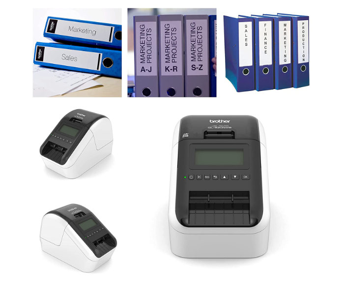 Brother QL820NWB High Speed Wireless Network Label Printer 3 in UAE