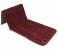 Foldable and Sitting Back Support Prayer Mat- Red 1 in UAE