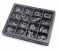 Montessori Materials 16 pieces Set Mind Brain Teaser Puzzles- Silver 2 in UAE