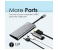 Promate LINKHUB-C2 Universal 6 in 1 USB-C Hub Multiport Adapter 2 in OMAN