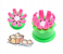 Steam Stuffed Bun Moulder - Pink and Green 3 in UAE