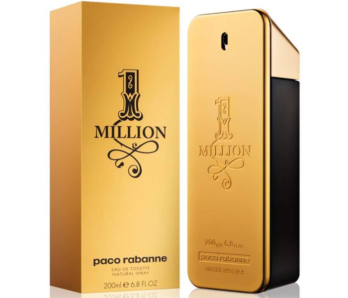 Paco Rabanne 200ml 1 Million Eau De Toilette for Men 1 in UAE