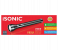 iSonic IL 69 3W Mega Bright LED Flash Light - Black 1 in UAE