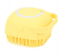 Silicon Bath Brush with Shampoo Dispenser- Yellow 1 in UAE