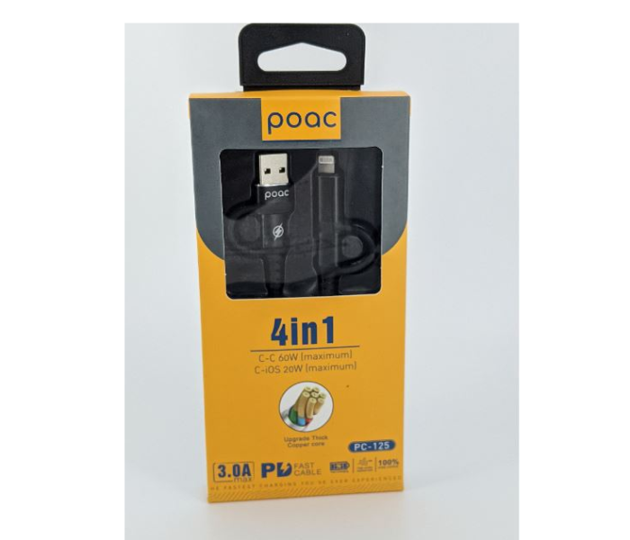 Poac PC-125 4 In 1 Power Delivery Cable 1 in OMAN