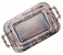 Delcasa DC1066 Red Bronze Tray Set - 2 Pieces 1 in UAE