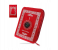 Noor NRPM9975R Musalla Portable Pocket Prayer Mat with Compass Qibla Finder for Islamic Prayer- Red 1 in UAE
