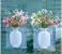 Magic Wall Hanging Silicone Flower Vase - White 3 in UAE