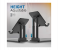 Promate PADVIEW Premium Aluminum Multi-Angle Tablet Stand - Black 2 in UAE