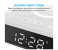 Promate TIMEPAD-QI Premium LED Display Alarm Clock with 15W Qi Wireless Charger - White 4 in UAE