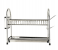 Royalford RF10065 2 Layer SS Dish Rack 57x27x40CM- Silver 1 in UAE