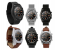 S9 Sporty HD 1.3 Inch Large Screen Stainless metal Strap Round Smart Watch-Black 2 in UAE