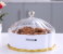 Royalford RF9519 23CM Acrylic Candy Box- White and Gold 3 in UAE