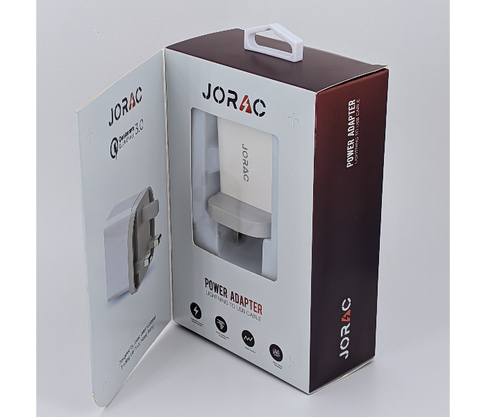Jorac UW81 18W Qualcomm 3.0 Quick Charge Type-C Cable for Samsung - White 3 in OMAN