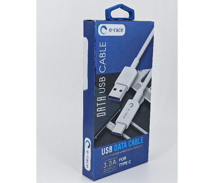 E-Race R9 Type-C Cable -White 3 in OMAN