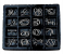 Montessori Materials 16 pieces Set Mind Brain Teaser Puzzles- Silver 1 in UAE