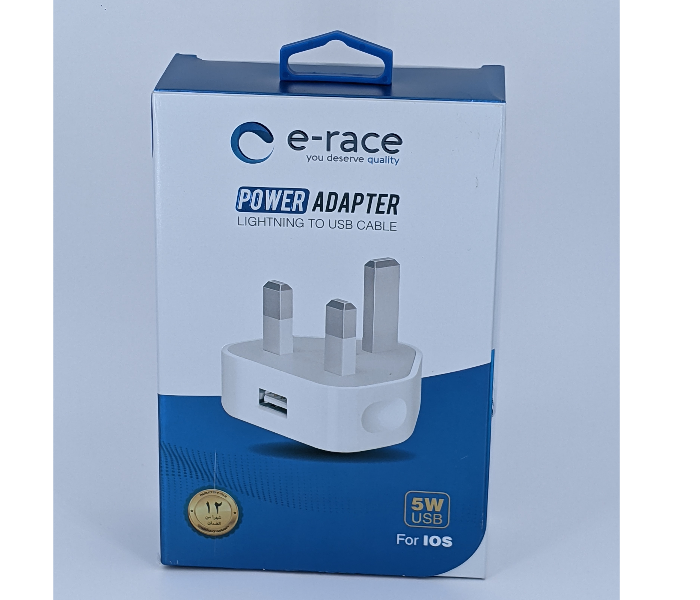 E-Race Q7 Lightning Charger - White 1 in OMAN