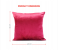 Parry Life PLCH9954R Decorative Velvet Cushion Pillow- Red 3 in UAE