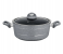 Royalford RF9470 28cm Marble Smart Casserole with Glass Lid - Grey 1 in UAE