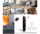 W1 2.4G Air Mouse Wireless Keyboard with Touchpad Mouse Remote Control- Black 3 in OMAN
