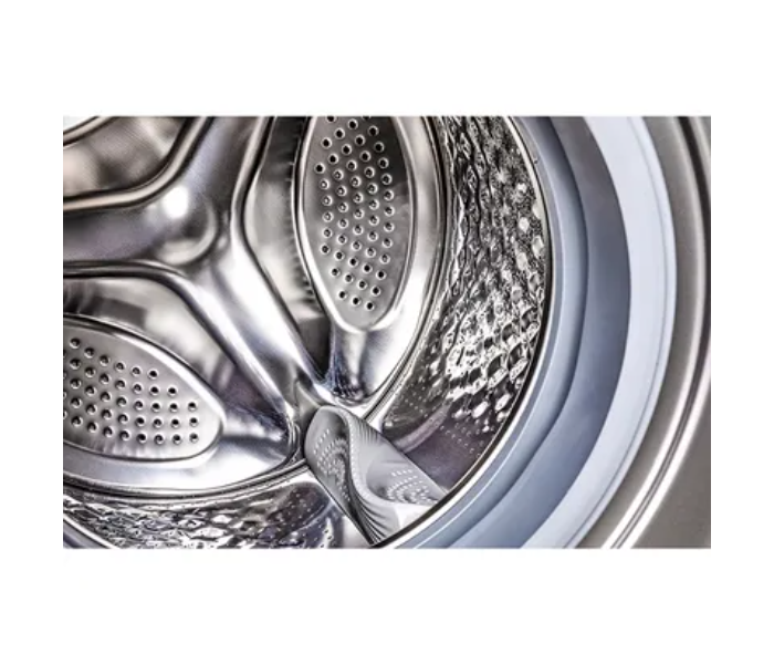 Evvoli EVWM-FBLE-814S 8 KG 1400 PRM Front Load Washing Machine – Silver and Black 6 in UAE