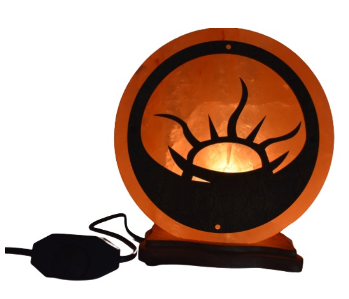Himalayan 4-5Kg Aura Salt Sun Style Lamp Design By Photon 1 in UAE