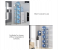 Classic 5 Tier Water Bottle Storage Rack - Silver 4 in OMAN