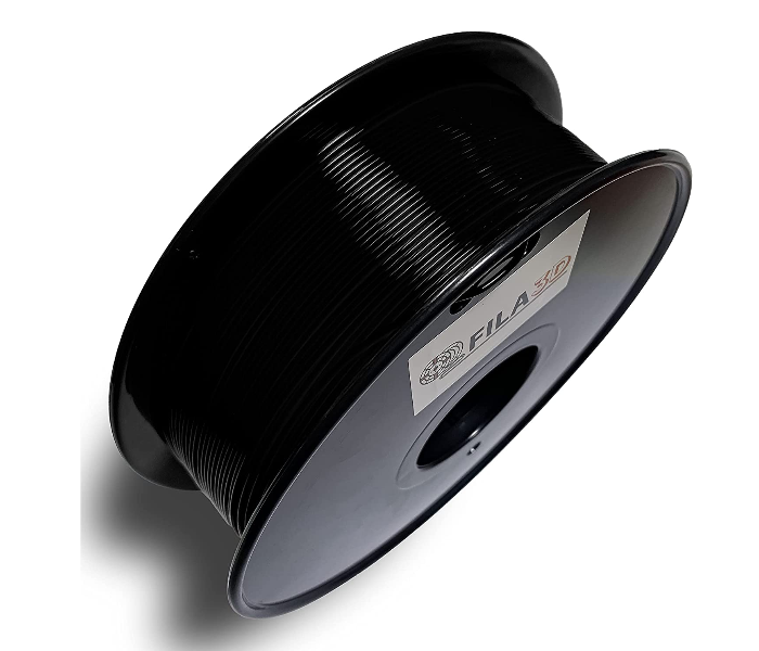 Fila3D 1.75mm Rubber 1Kg 3D Printer Filament - Black 3 in UAE