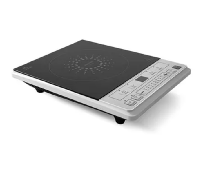 Evvoli EVKA-IH106S 2100W Induction Hob Soft Touch Control With 8 Stage Power Setting And 6 Cooking Programs - Black and Silver 3 in UAE
