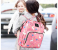 Diaper Bag Backpack for Mom and Dad Maternity Nappy Bags Large Capacity Unicorn Baby Diaper Bag - Pink 3 in UAE