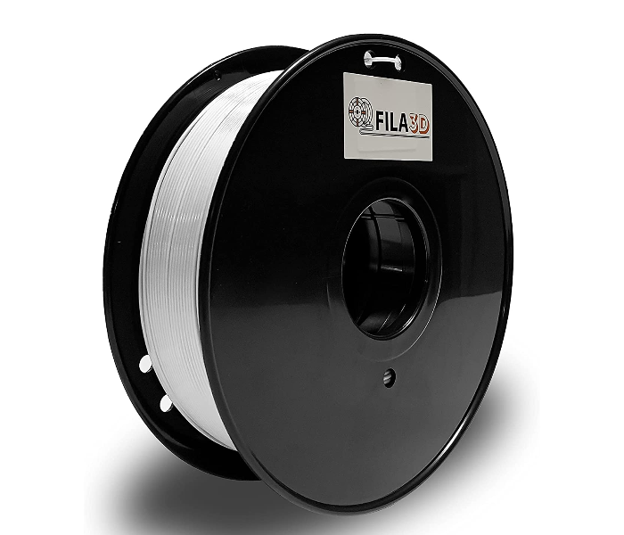 Fila3D 1.75mm TPU 1Kg 3D Printer Filament Transparent - White 2 in UAE