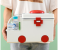 Ambulance Shaped Medical Storage Kit Box- White 3 in OMAN