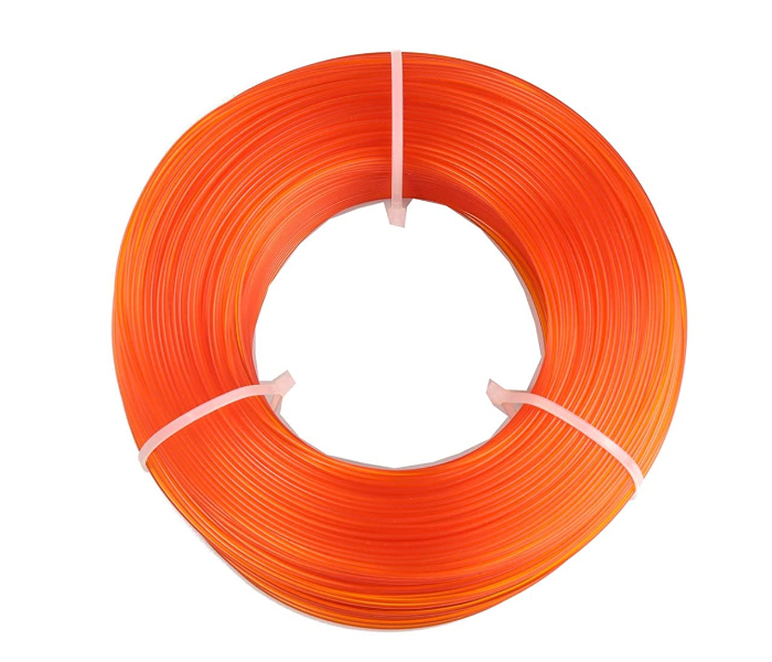 Fiberlogy 1.75mm 3D Printer Filament Refill Easy PET-G Orange TR 1 in UAE