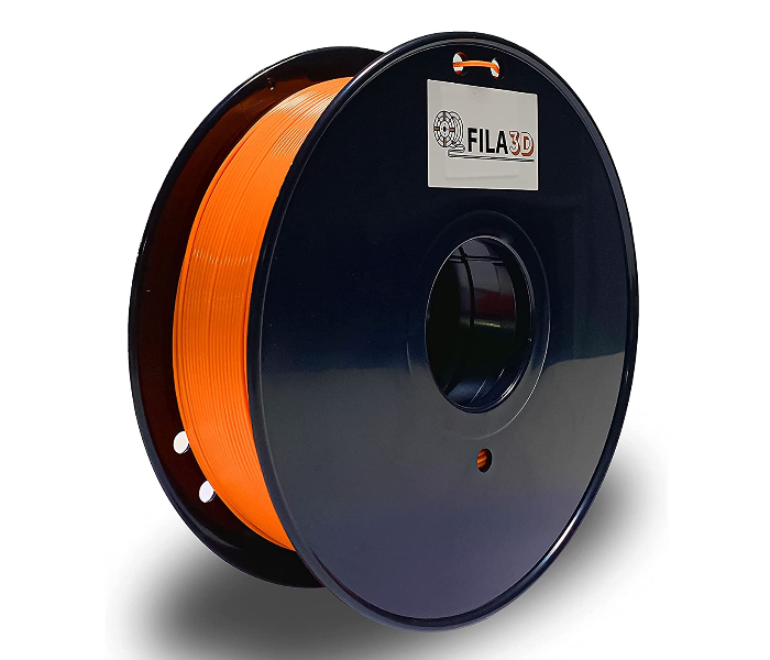 Fila3D 1.75mm ABS 1kg 3D Printer Filament - Fluorescent Orange 2 in UAE