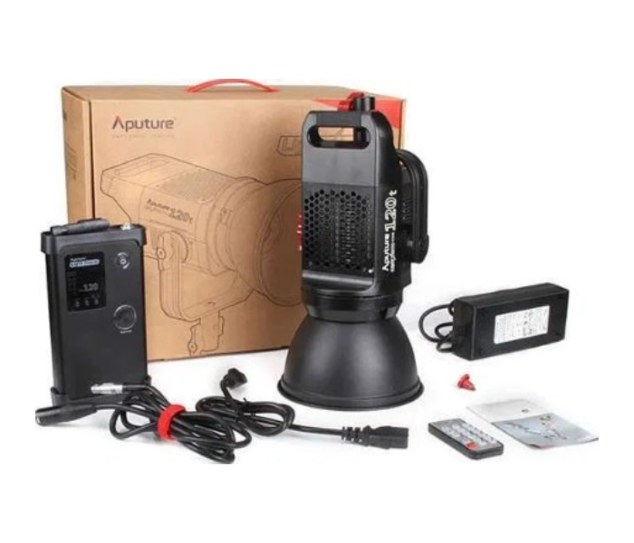 Aputure AWP-5536 Light LSC120T LED Video V Mount Kit – Black 3 in UAE